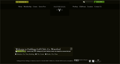 Desktop Screenshot of faithlegggolfclub.com