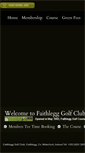 Mobile Screenshot of faithlegggolfclub.com